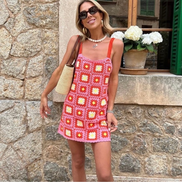 Zara Dresses Zara Crochet Dress Poshmark